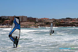 Six Fours les Plages, windsurfing at Brutal Beach