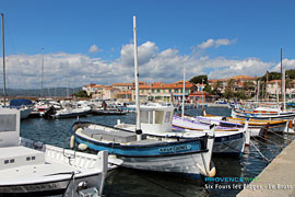 Six Fours les Plages, Le  Brusc marina