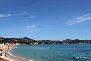 Sainte Maxime beach
