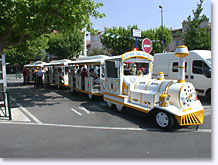 Sainte Maxime, train touristique