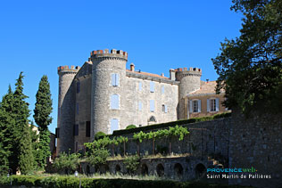 Saint Martin de Pallieres, castle