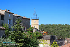 Saint Martin de Pallieres, bell tower Saint Martin de Pallieres, bell tower