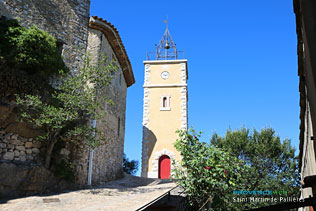 Saint Martin de Pallières, tour de l'horloge