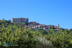 Saint Martin de Pallieres, the village Saint Martin de Pallieres, the village
