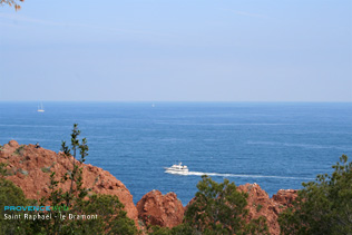 Saint Raphaël, vue mer