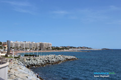 Saint Raphaël, bord de mer