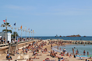 Saint Raphaël, grande plage