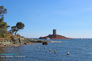 Saint Raphaël , l'Île d'Or