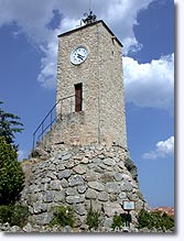 Tourrettes - Tour de l'horloge
