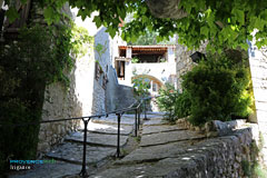 Trigance, calade street Trigance, calade street