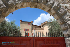 La Verdiere, door of the castle La Verdiere