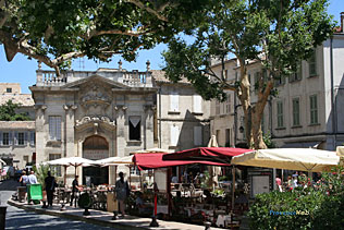 Avignon, flea market