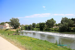 Bédarrides, l'Ouvèze Bédarrides, l'Ouvèze