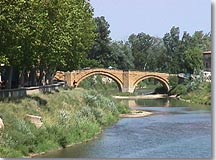 Bedarrides, Ouveze bridge