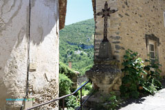 Castellet, holy cross and landscape