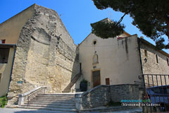 Chateauneuf in Gadagne, church Chateauneuf in Gadagne, church