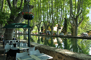 Cucuron, étang