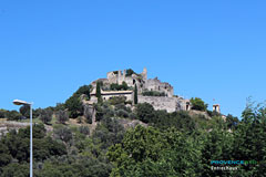 Entrechaux, le château