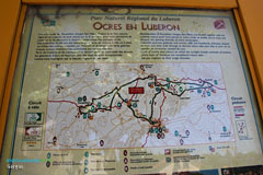 Gargas, carte des Ocres en Luberon