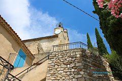 Gigondas, church