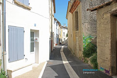 Jonquieres, tiny street Jonquieres, tiny street