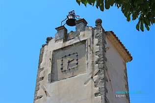 Lagnes,  clocher