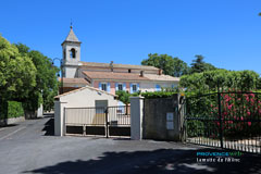 Lamotte du Rhone, church