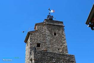 Malaucene, clock tower