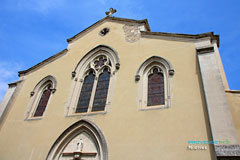 Monteux, church