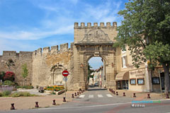 Monteux, gate of the town Monteux, gate of the town