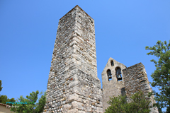 Rasteau, tower and bell tower Rasteau, tower and bell tower