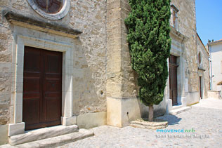 Saint Saturnin lès Avignon, portes de l'église
