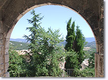 Saint Saturnin les Apt - View