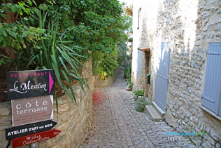 Séguret, ruelle