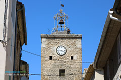 Sainte Cécile les Vignes, tour de l'horloge