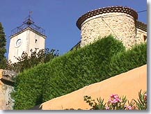Saint Romain en Viennois, clocher Saint Romain en Viennois, clocher