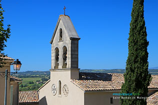 Saint Roman de Malegarde, clocher