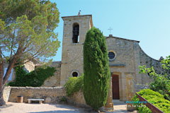 Les Taillades, church