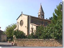 Travaillan, church