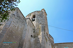 Velleron, clocher de l'église