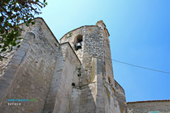 Velleron, clocher de l'église Velleron, clocher de l'église