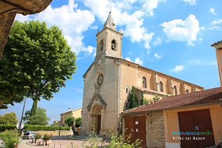 Villes sur Auzon, church