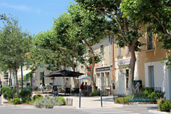 Violes, cafes terraces