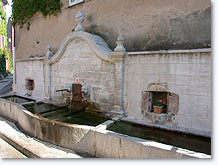 Fontaine à La Garde Freinet