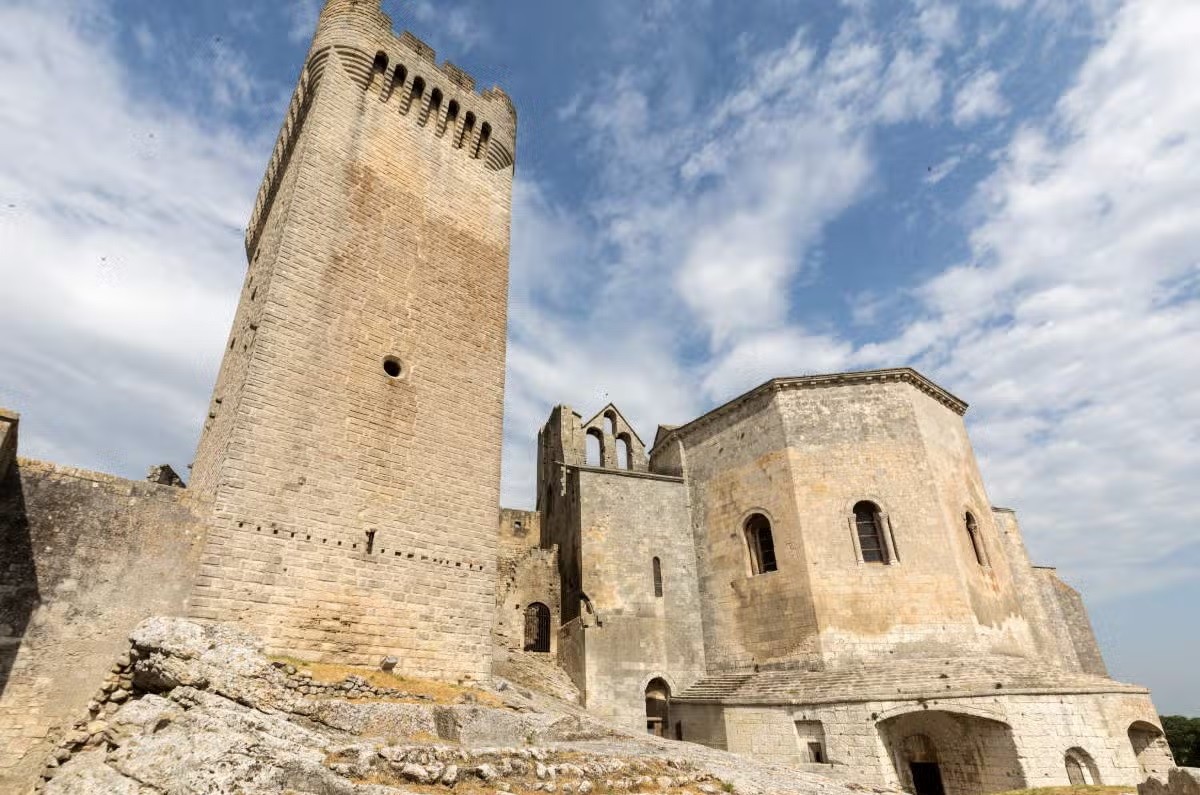 L'abbaye de Montmajour à Arles
