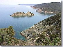 Vue sur mer à Port Cros