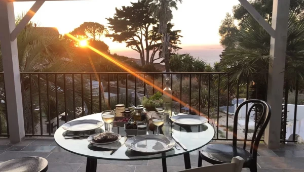 Chambre naturiste sur l'Ile du Levant