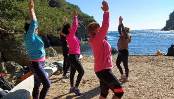 Yoga à Porquerolles