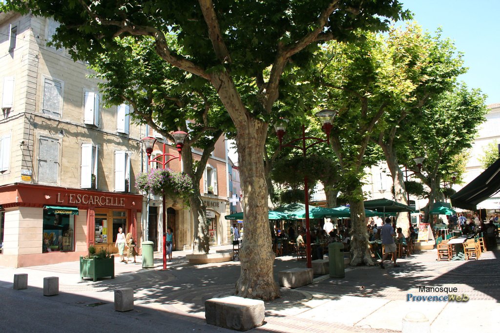 Ville de Manosque.