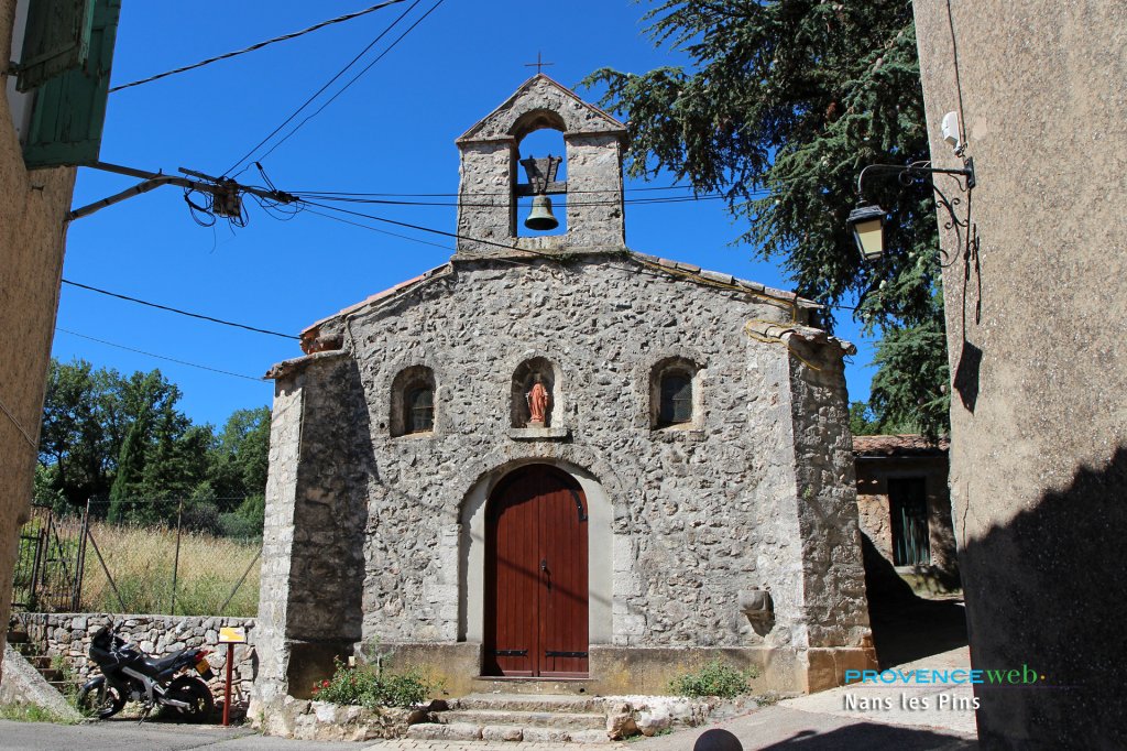 Eglise de Nans les Pins.
